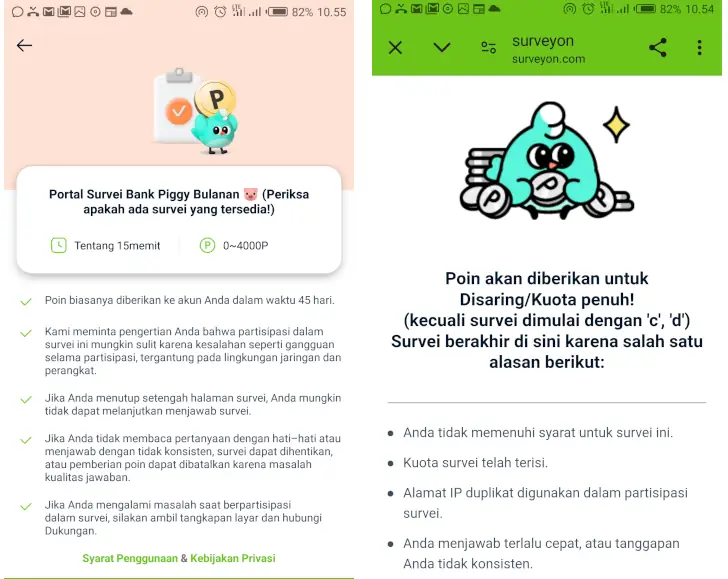 Review Surveyon, Penipuan atau Bukan? 2 tugas surveyon