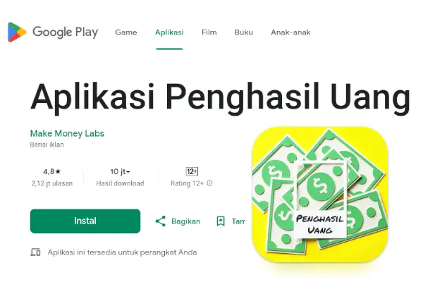 apk uang google play