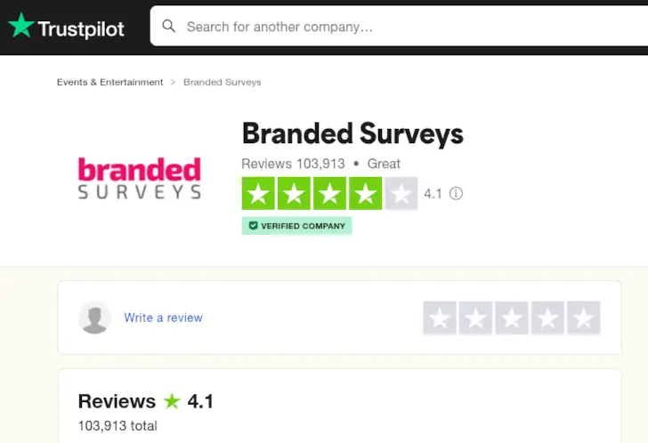 branded surveys penipuan