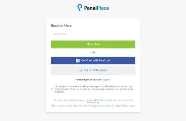 daftar panelplace