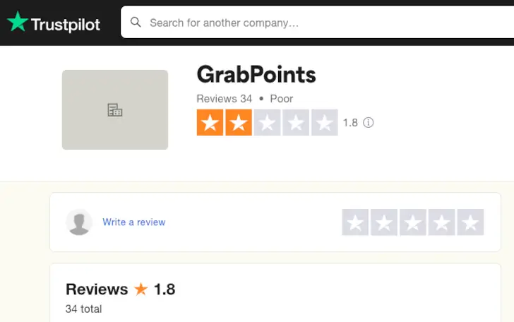 grabpoints trustpilot