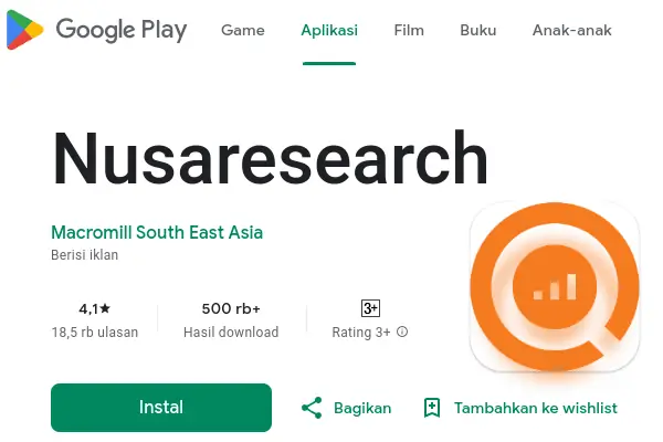 nusaresearch penipuan