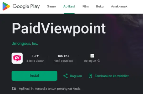 paidviewpoint penipuan