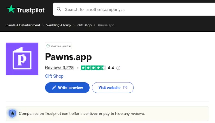 Review Pawns App, Penipuan atau Bukan? 5 pawns app trustpilot