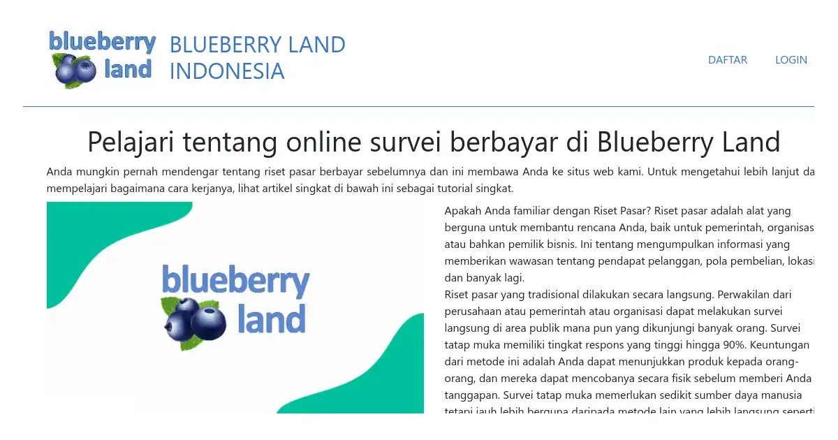 review blueberry land