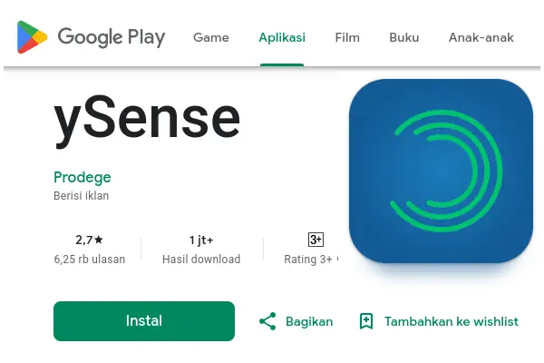 ysense penipuan