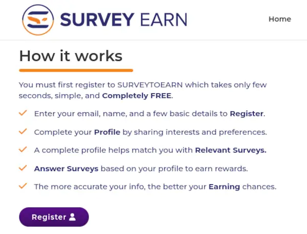 surveytoearn adalah