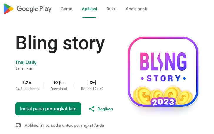 Review Bling Story APK, Penipuan atau Bukan? 3 bling story penipuan