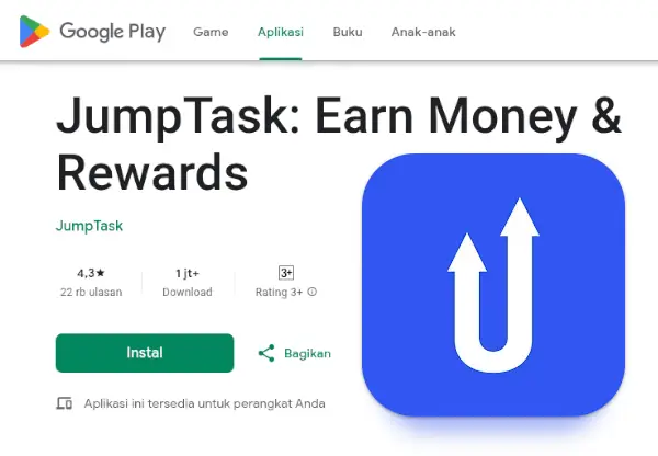 Review JumpTask io, Penipuan atau Bukan? 5 jumptask apk google play