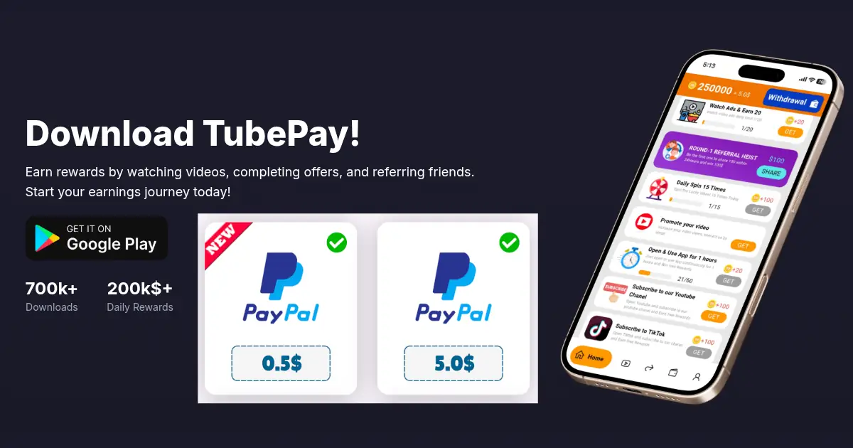 review tube pay