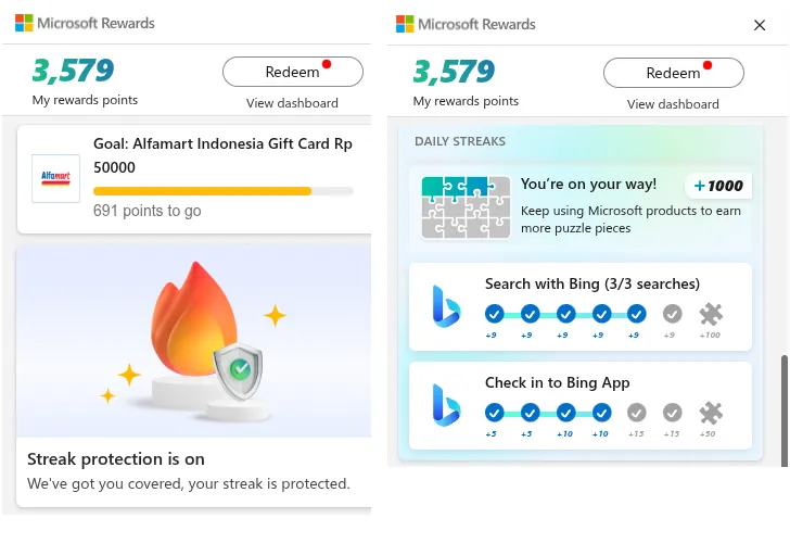 Review Microsoft Rewards, Penipuan atau Bukan? 2 cara kerja microsoft rewards