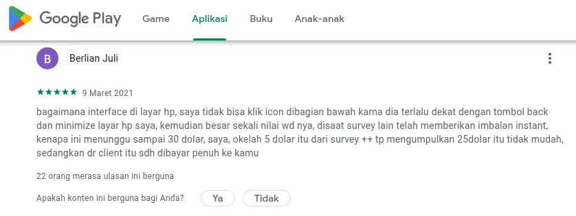 Review Survey Plus Plus Lyliann Zhang, Penipuan atau Bukan? 4 komentar survey plus plus