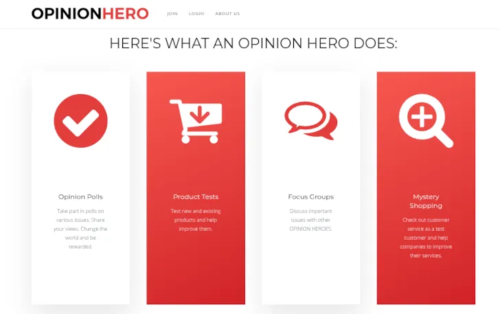 Review OpinionHero, Penipuan atau Bukan? 1 opinionhero adalah