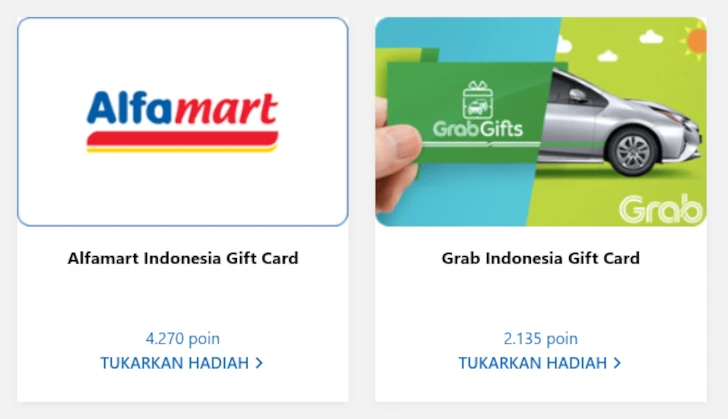 Review Microsoft Rewards, Penipuan atau Bukan? 3 penukaran poin microsoft rewards