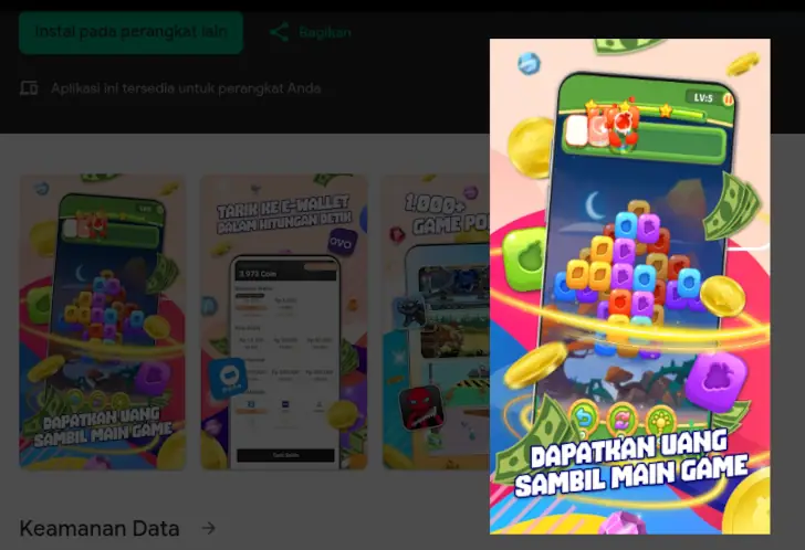 Review Tap Coin, Penipuan atau Bukan? 1 tap coin adalah