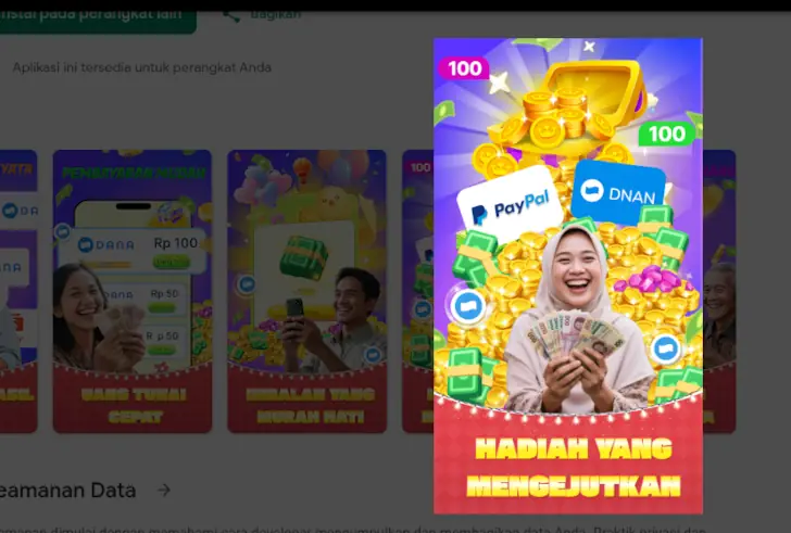Review Uang Gaga APK, Penipuan atau Bukan? 1 uang gaga adalah