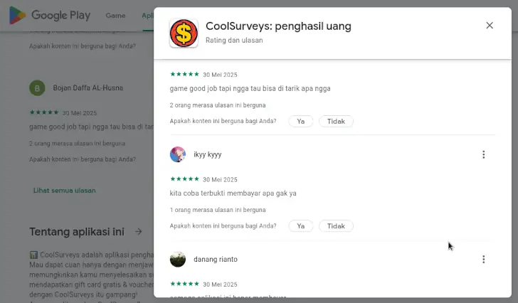 testimoni coolsurveys